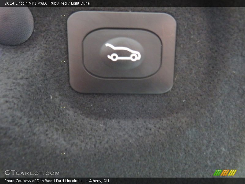 Ruby Red / Light Dune 2014 Lincoln MKZ AWD