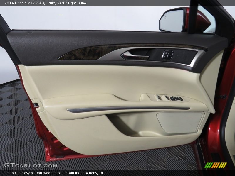 Door Panel of 2014 MKZ AWD