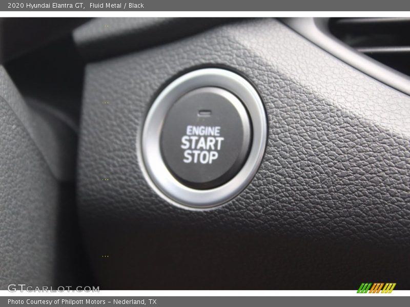 Fluid Metal / Black 2020 Hyundai Elantra GT
