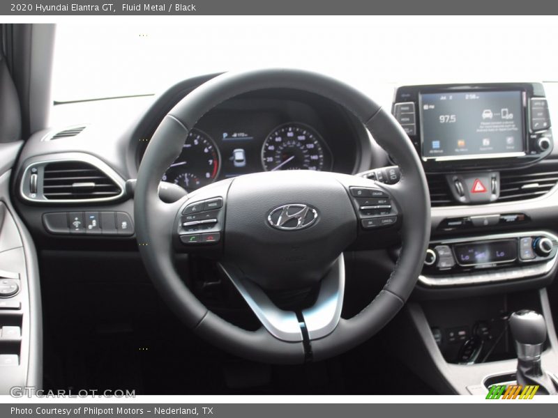 Fluid Metal / Black 2020 Hyundai Elantra GT