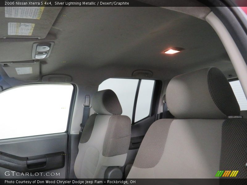 Silver Lightning Metallic / Desert/Graphite 2006 Nissan Xterra S 4x4