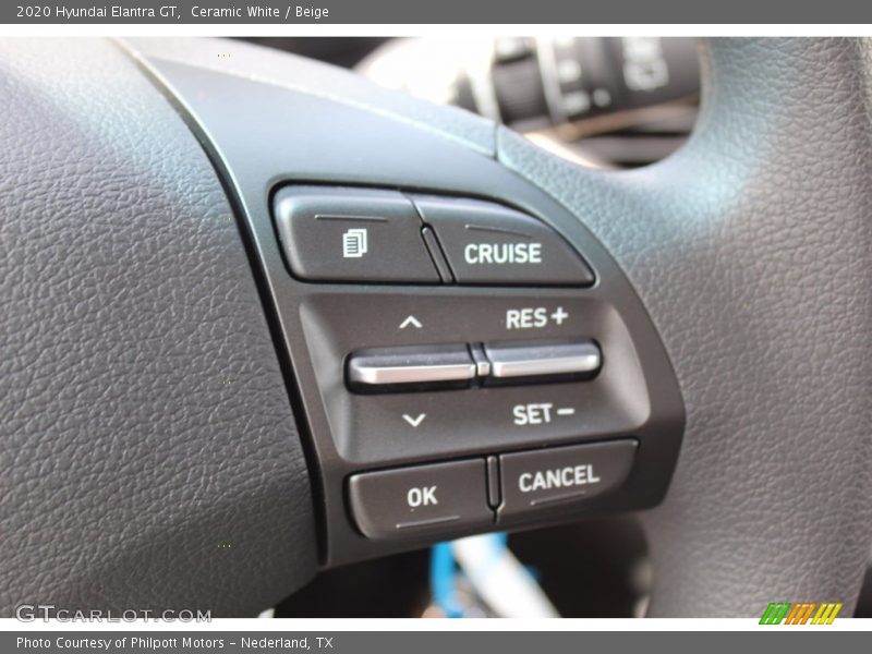 Ceramic White / Beige 2020 Hyundai Elantra GT