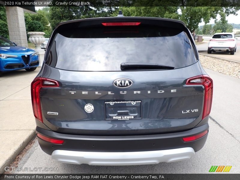 Gravity Grey / Black 2020 Kia Telluride LX AWD
