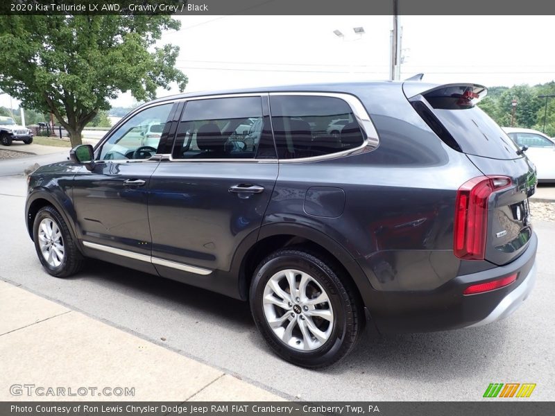 Gravity Grey / Black 2020 Kia Telluride LX AWD