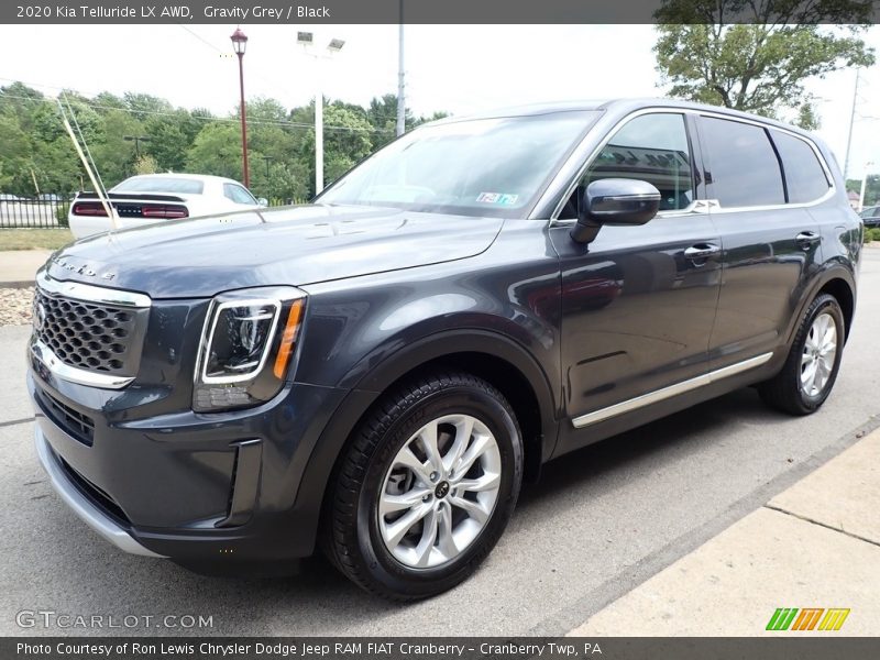Gravity Grey / Black 2020 Kia Telluride LX AWD