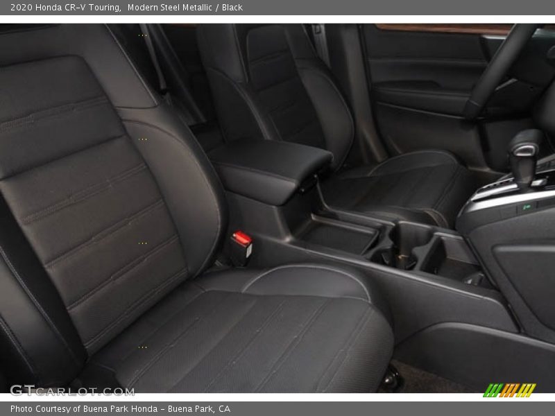 Modern Steel Metallic / Black 2020 Honda CR-V Touring