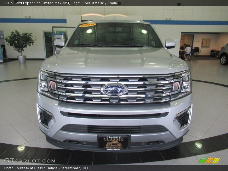 Ingot Silver Metallic / Ebony 2019 Ford Expedition Limited Max 4x4