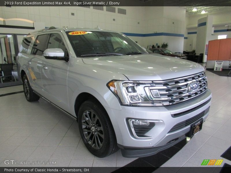 Ingot Silver Metallic / Ebony 2019 Ford Expedition Limited Max 4x4