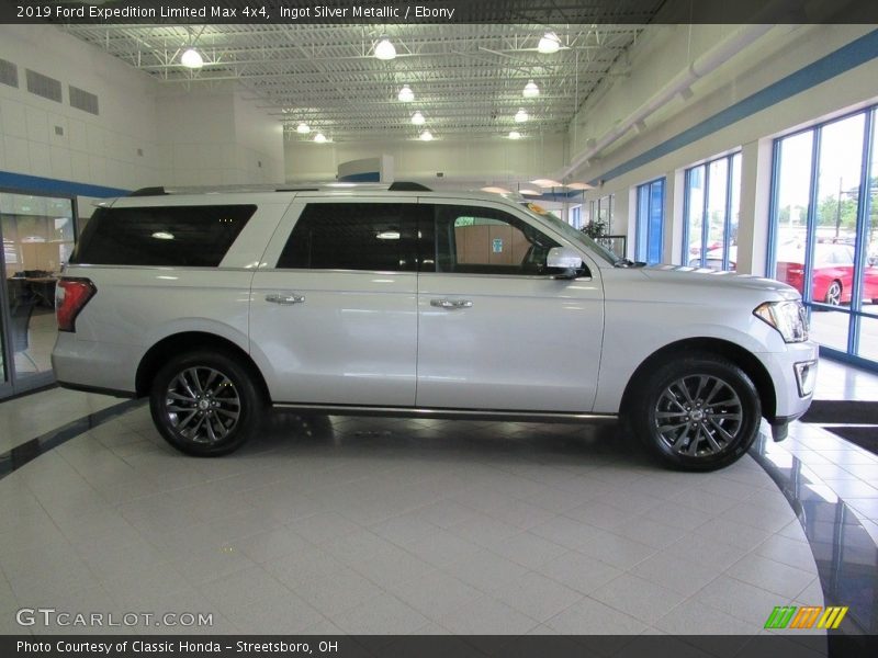 Ingot Silver Metallic / Ebony 2019 Ford Expedition Limited Max 4x4