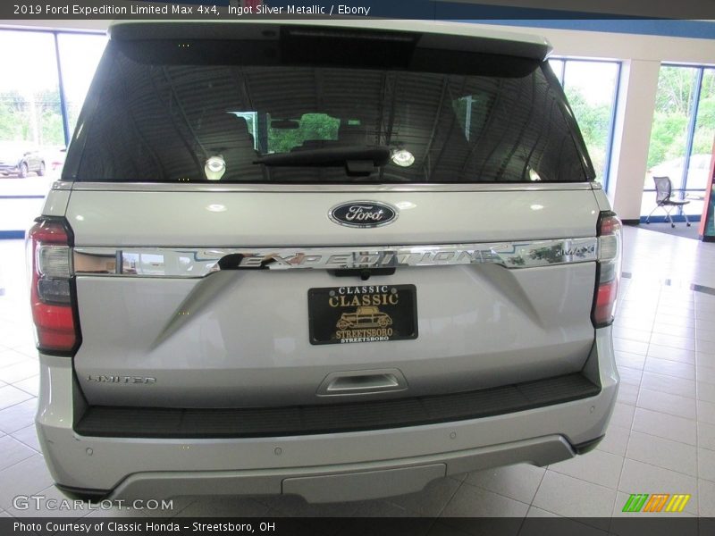 Ingot Silver Metallic / Ebony 2019 Ford Expedition Limited Max 4x4