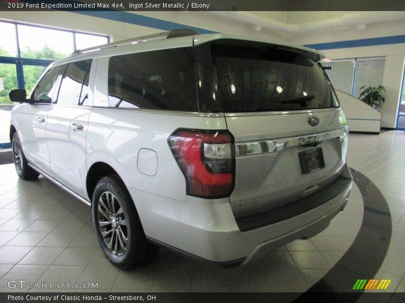 Ingot Silver Metallic / Ebony 2019 Ford Expedition Limited Max 4x4