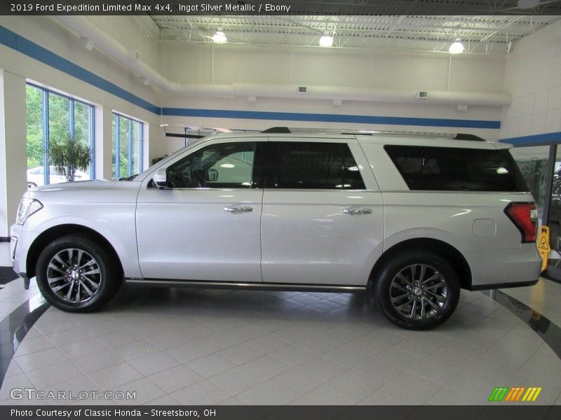 Ingot Silver Metallic / Ebony 2019 Ford Expedition Limited Max 4x4