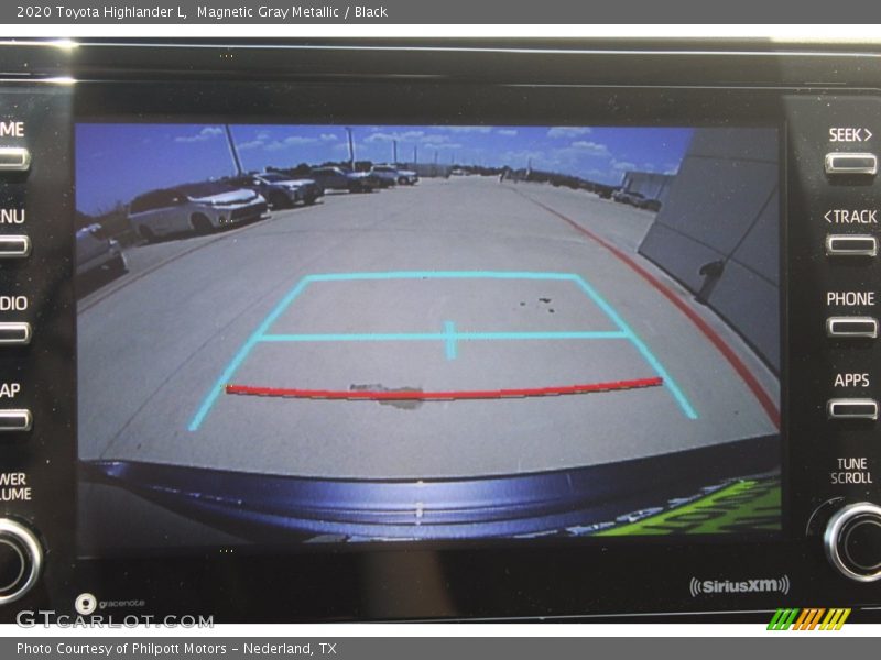 Magnetic Gray Metallic / Black 2020 Toyota Highlander L