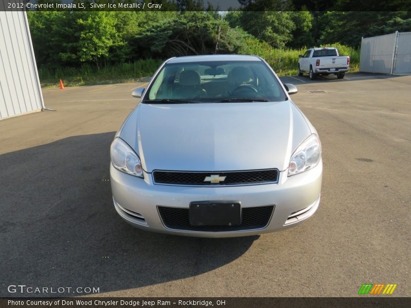 Silver Ice Metallic / Gray 2012 Chevrolet Impala LS