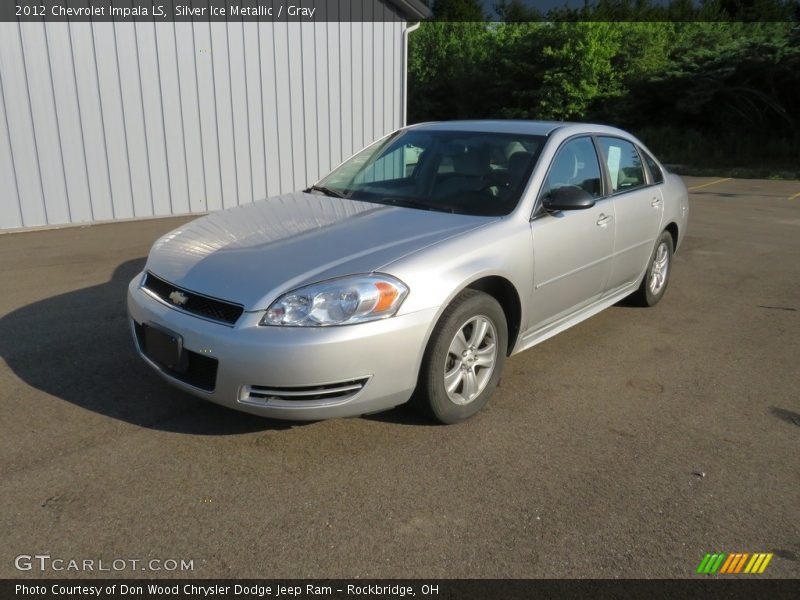 Silver Ice Metallic / Gray 2012 Chevrolet Impala LS