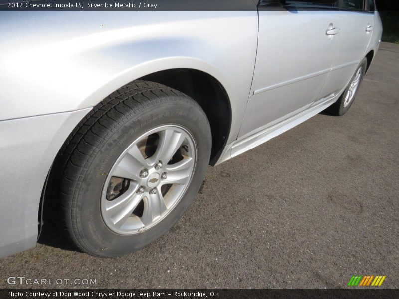 Silver Ice Metallic / Gray 2012 Chevrolet Impala LS