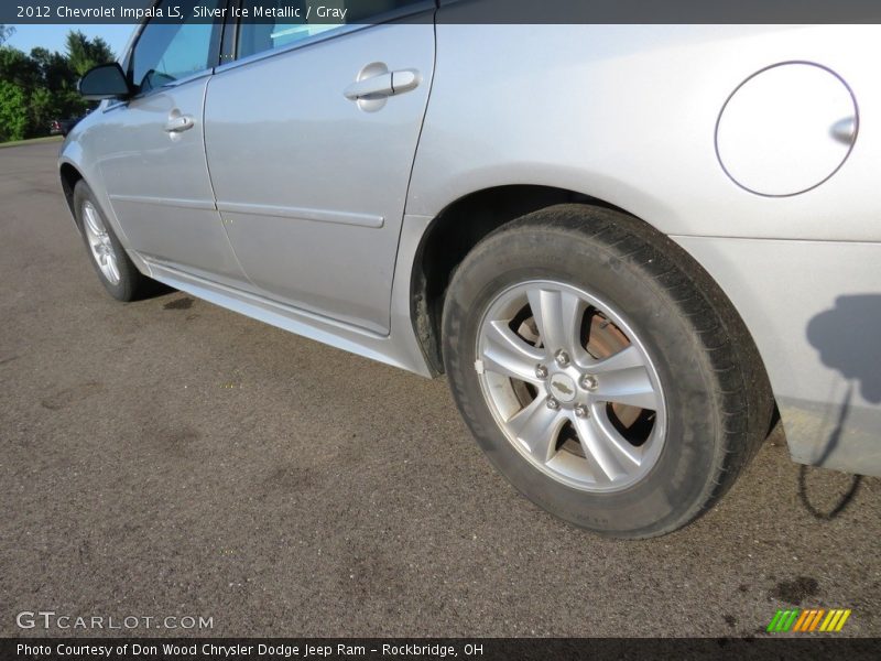 Silver Ice Metallic / Gray 2012 Chevrolet Impala LS