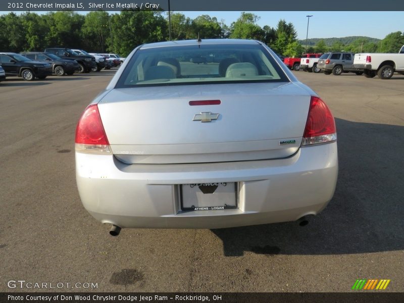 Silver Ice Metallic / Gray 2012 Chevrolet Impala LS