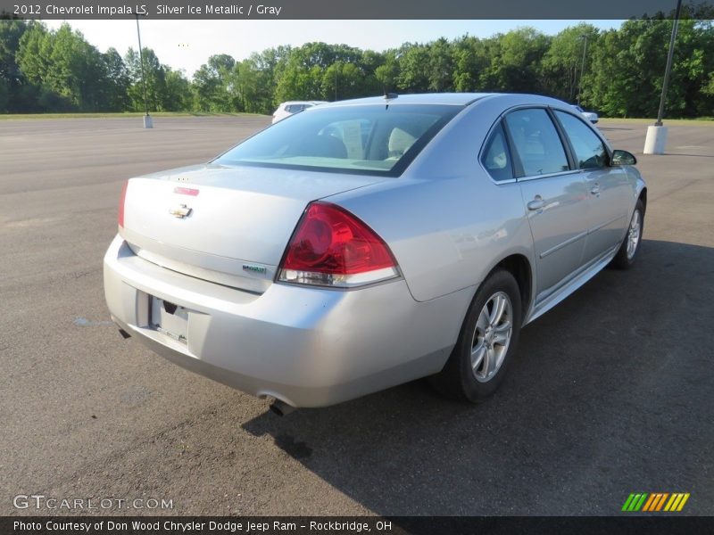 Silver Ice Metallic / Gray 2012 Chevrolet Impala LS