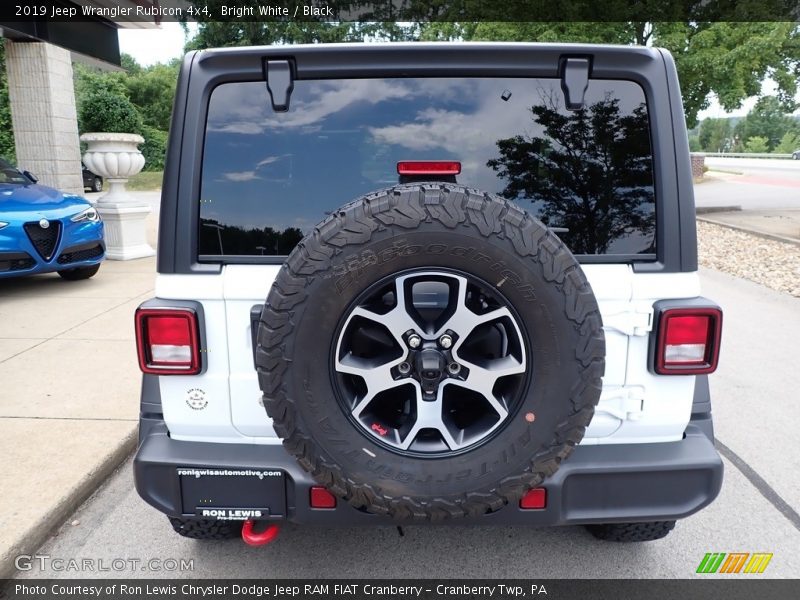 Bright White / Black 2019 Jeep Wrangler Rubicon 4x4