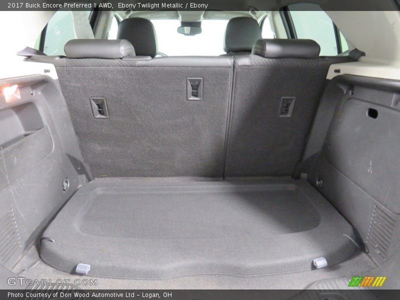 Ebony Twilight Metallic / Ebony 2017 Buick Encore Preferred II AWD