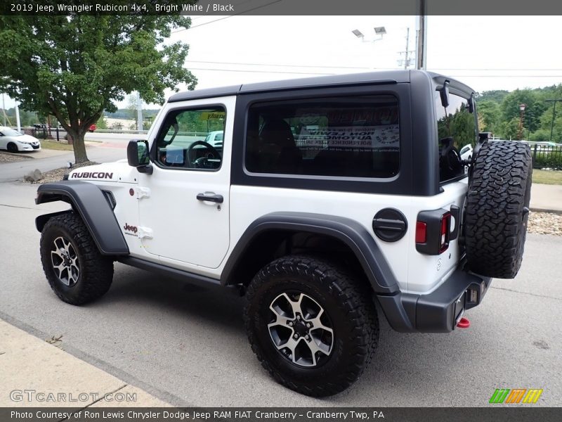 Bright White / Black 2019 Jeep Wrangler Rubicon 4x4