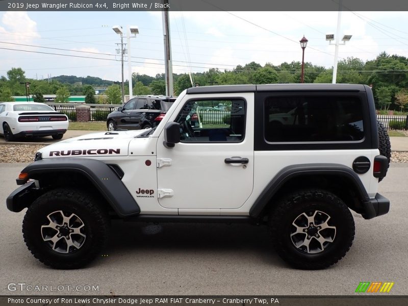 Bright White / Black 2019 Jeep Wrangler Rubicon 4x4
