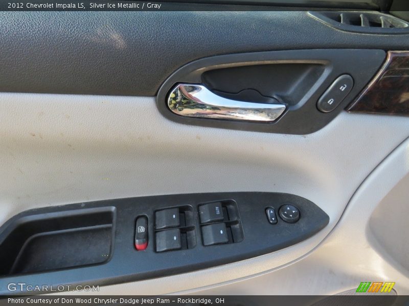 Silver Ice Metallic / Gray 2012 Chevrolet Impala LS