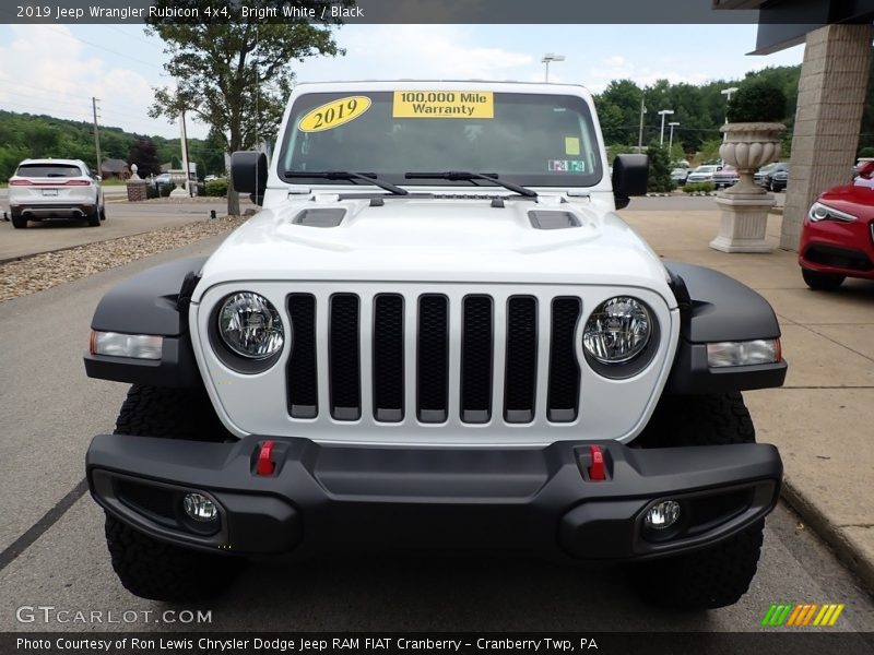 Bright White / Black 2019 Jeep Wrangler Rubicon 4x4