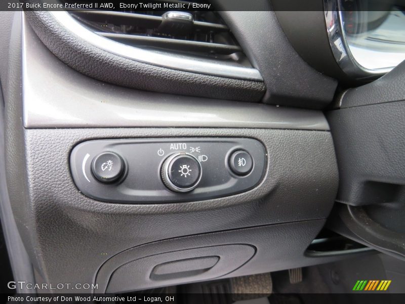 Ebony Twilight Metallic / Ebony 2017 Buick Encore Preferred II AWD