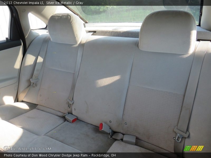 Silver Ice Metallic / Gray 2012 Chevrolet Impala LS