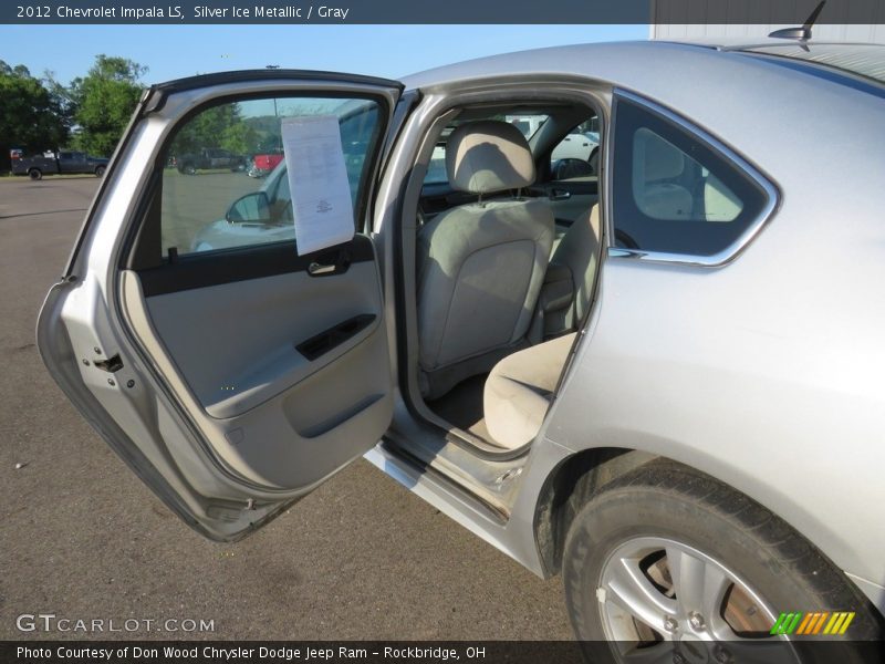 Silver Ice Metallic / Gray 2012 Chevrolet Impala LS