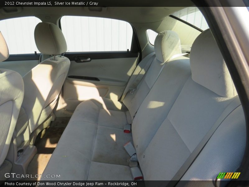 Silver Ice Metallic / Gray 2012 Chevrolet Impala LS