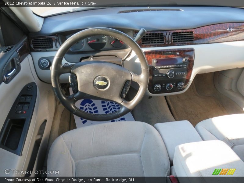 Silver Ice Metallic / Gray 2012 Chevrolet Impala LS