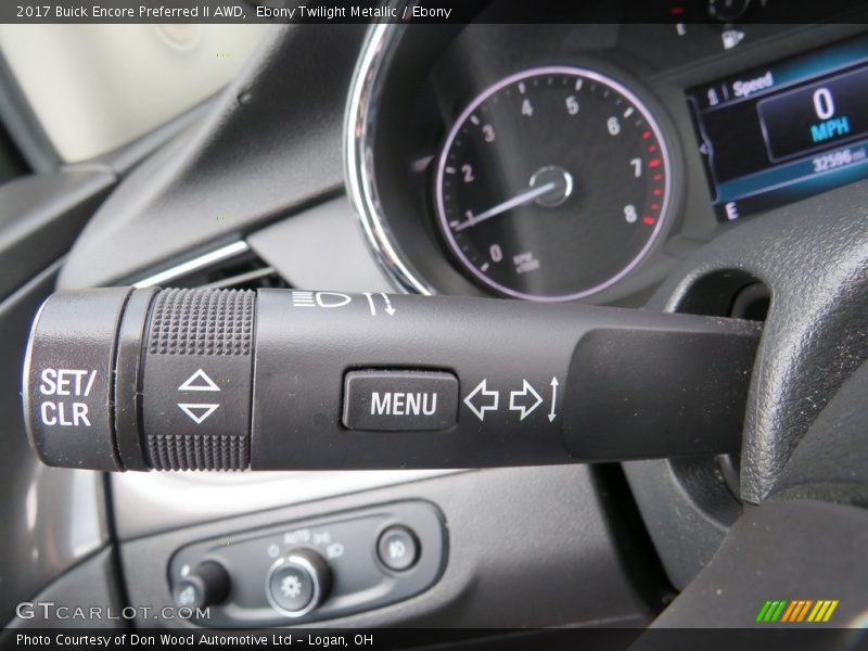 Ebony Twilight Metallic / Ebony 2017 Buick Encore Preferred II AWD