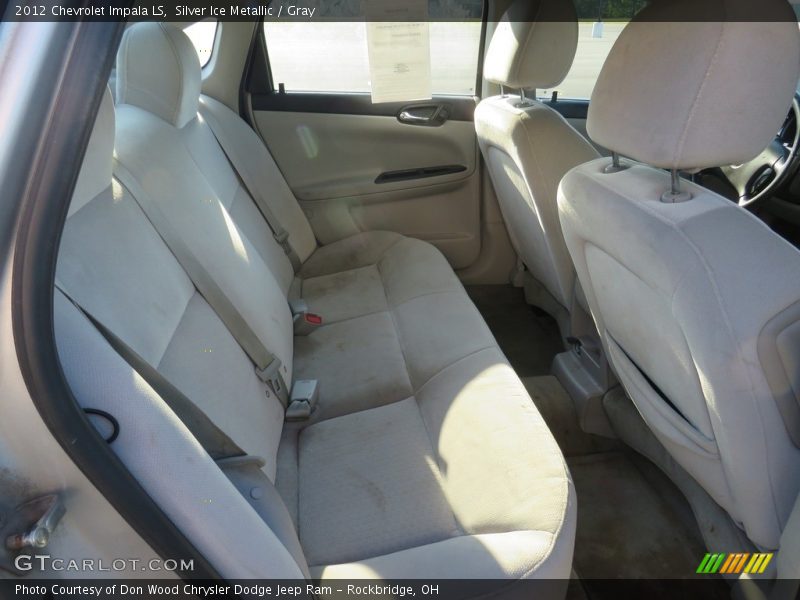 Silver Ice Metallic / Gray 2012 Chevrolet Impala LS