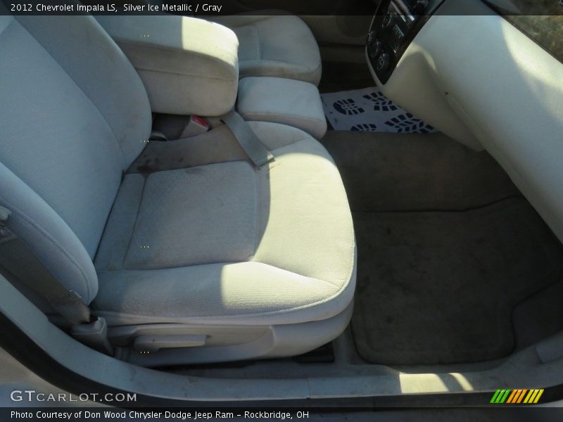 Silver Ice Metallic / Gray 2012 Chevrolet Impala LS