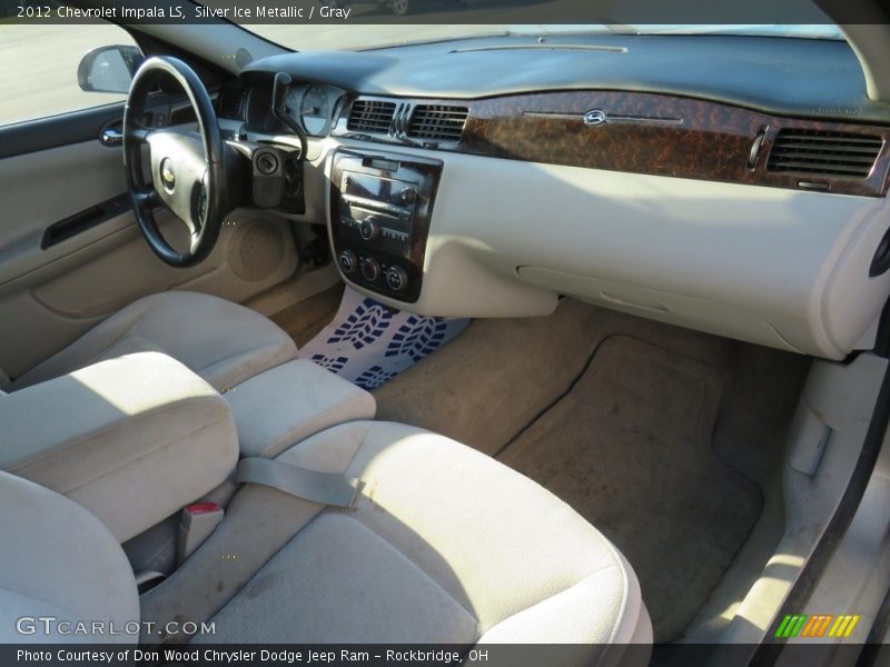 Silver Ice Metallic / Gray 2012 Chevrolet Impala LS