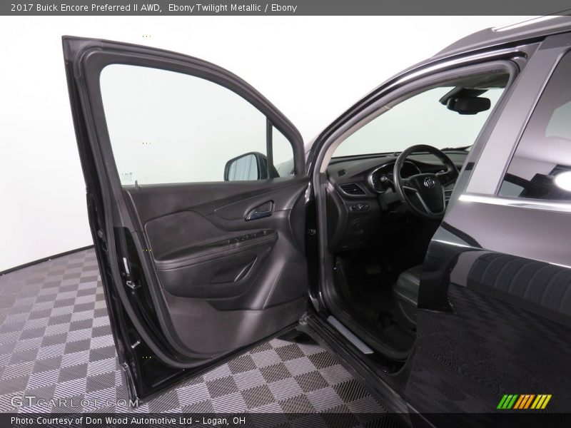 Ebony Twilight Metallic / Ebony 2017 Buick Encore Preferred II AWD