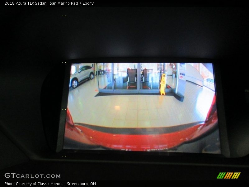 San Marino Red / Ebony 2018 Acura TLX Sedan