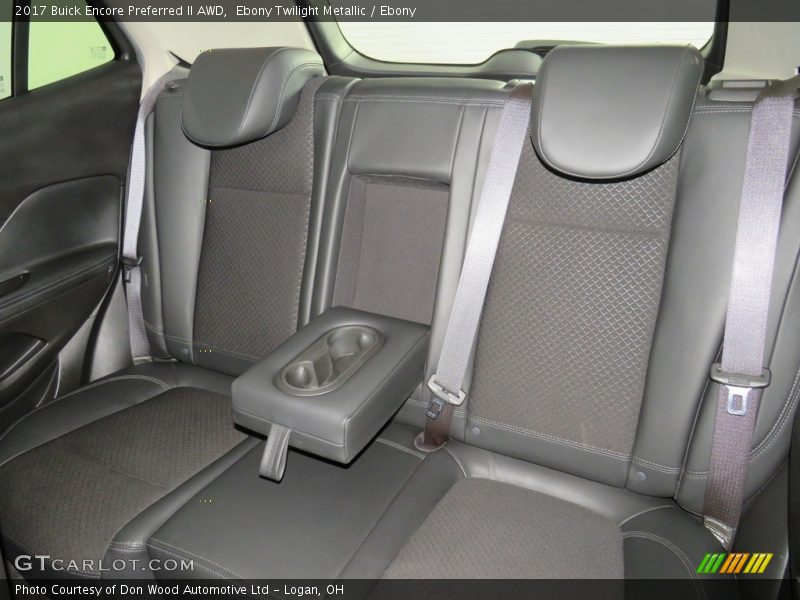 Ebony Twilight Metallic / Ebony 2017 Buick Encore Preferred II AWD