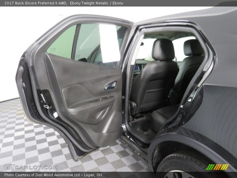 Ebony Twilight Metallic / Ebony 2017 Buick Encore Preferred II AWD