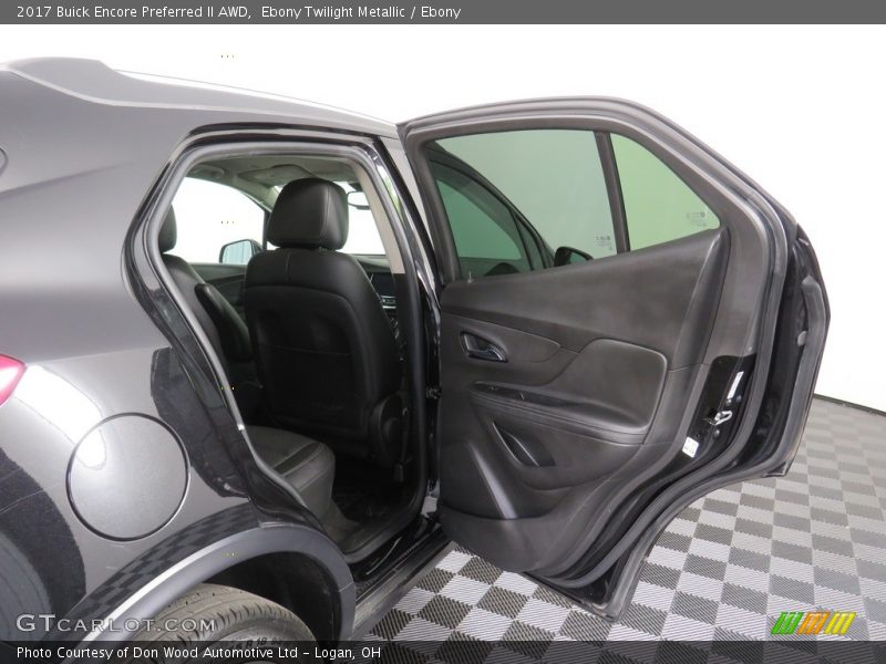 Ebony Twilight Metallic / Ebony 2017 Buick Encore Preferred II AWD