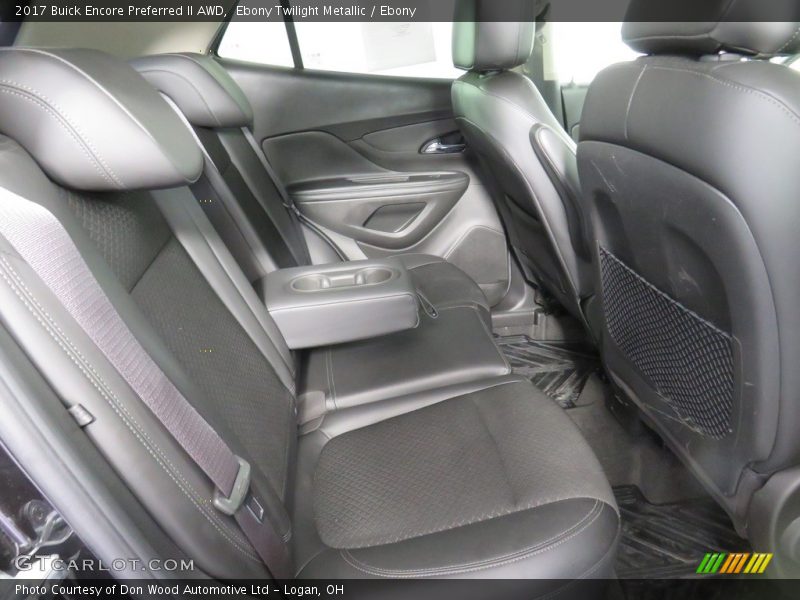 Ebony Twilight Metallic / Ebony 2017 Buick Encore Preferred II AWD