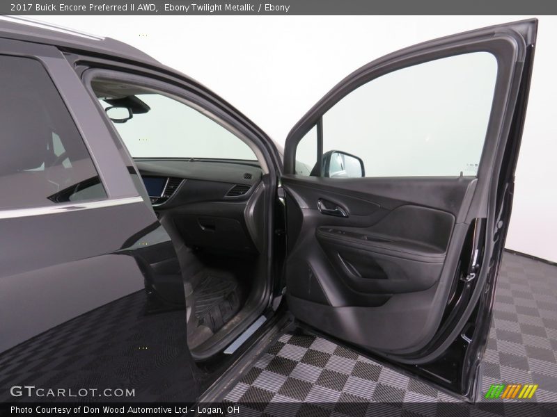 Ebony Twilight Metallic / Ebony 2017 Buick Encore Preferred II AWD