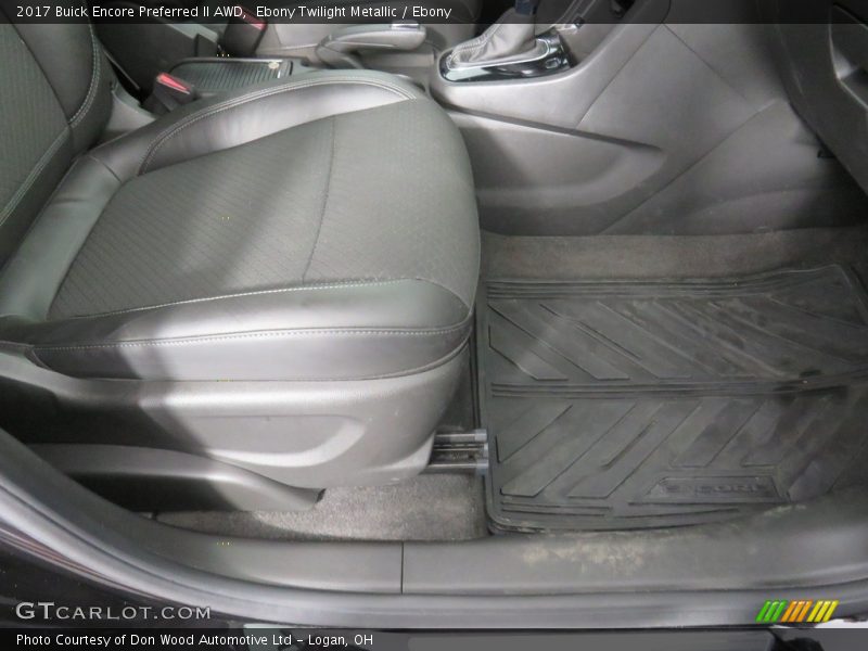 Ebony Twilight Metallic / Ebony 2017 Buick Encore Preferred II AWD