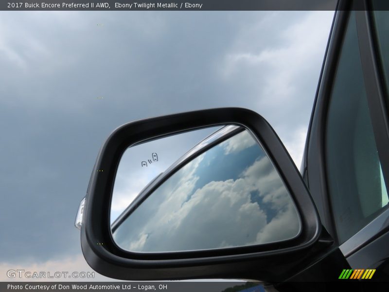 Ebony Twilight Metallic / Ebony 2017 Buick Encore Preferred II AWD