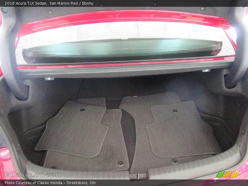 San Marino Red / Ebony 2018 Acura TLX Sedan