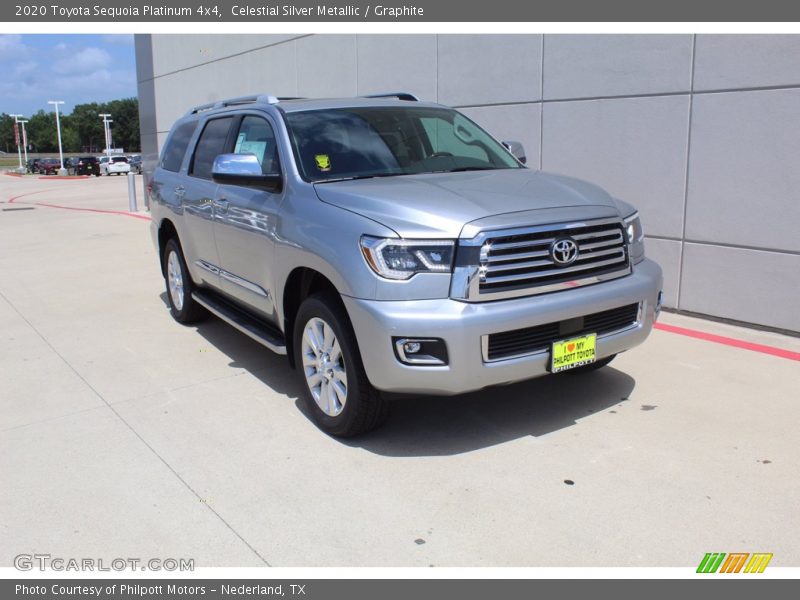 Celestial Silver Metallic / Graphite 2020 Toyota Sequoia Platinum 4x4
