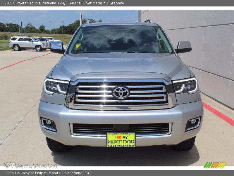 Celestial Silver Metallic / Graphite 2020 Toyota Sequoia Platinum 4x4